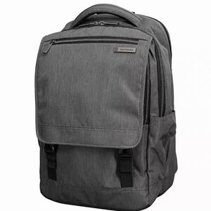 Samsonite Black Men's Backpack with Trolley sleeves